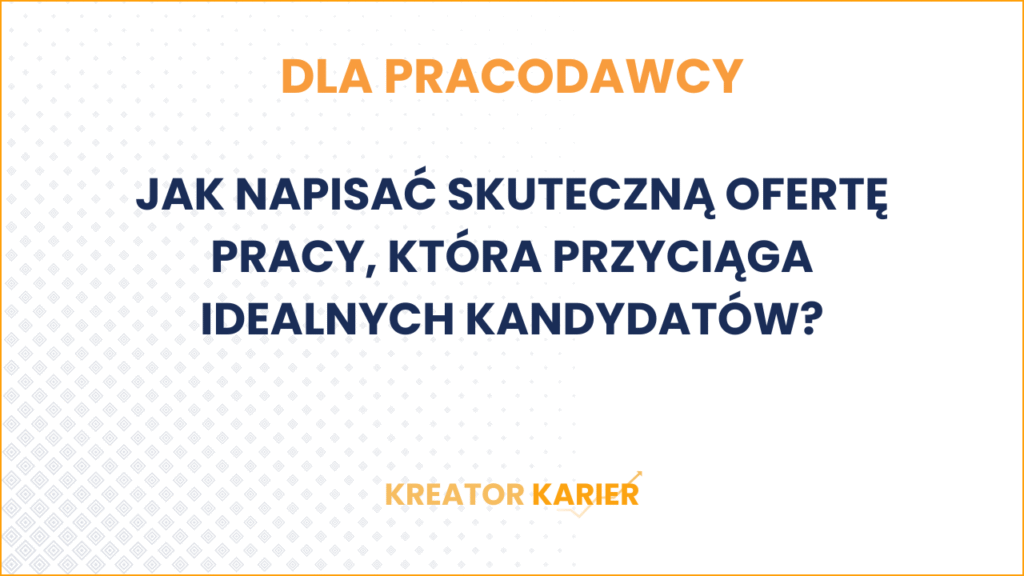 jak napisać skuteczną ofertę
