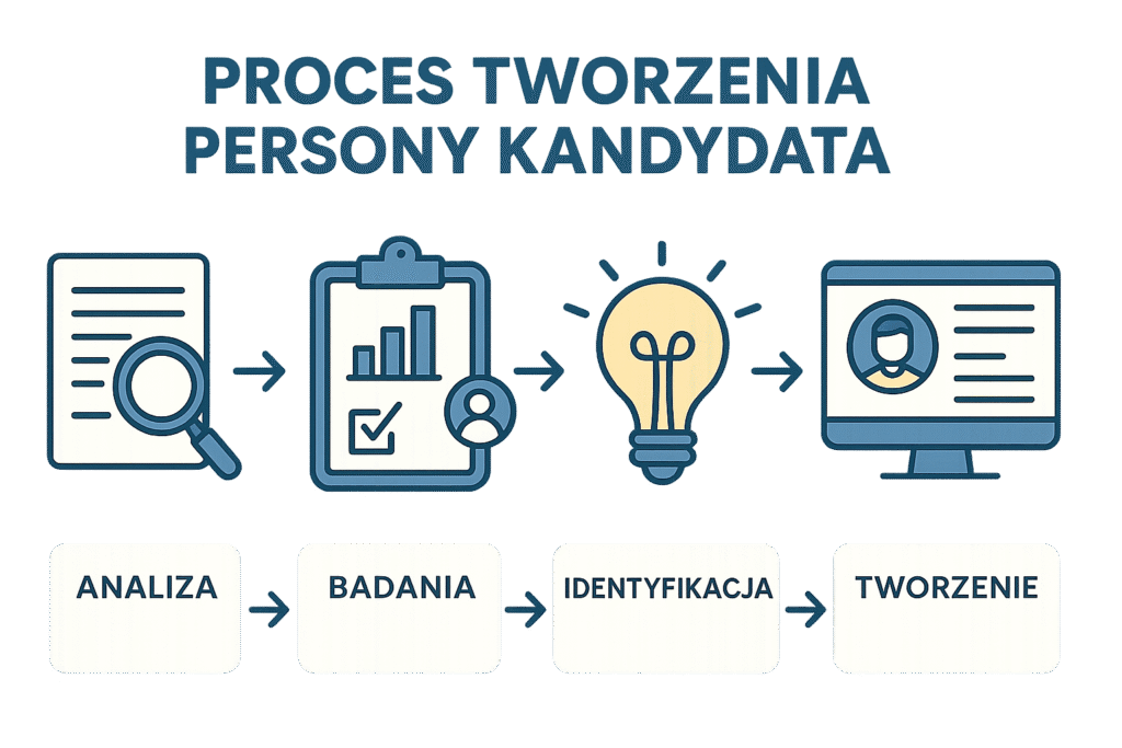 proces tworzenia persony kandydata